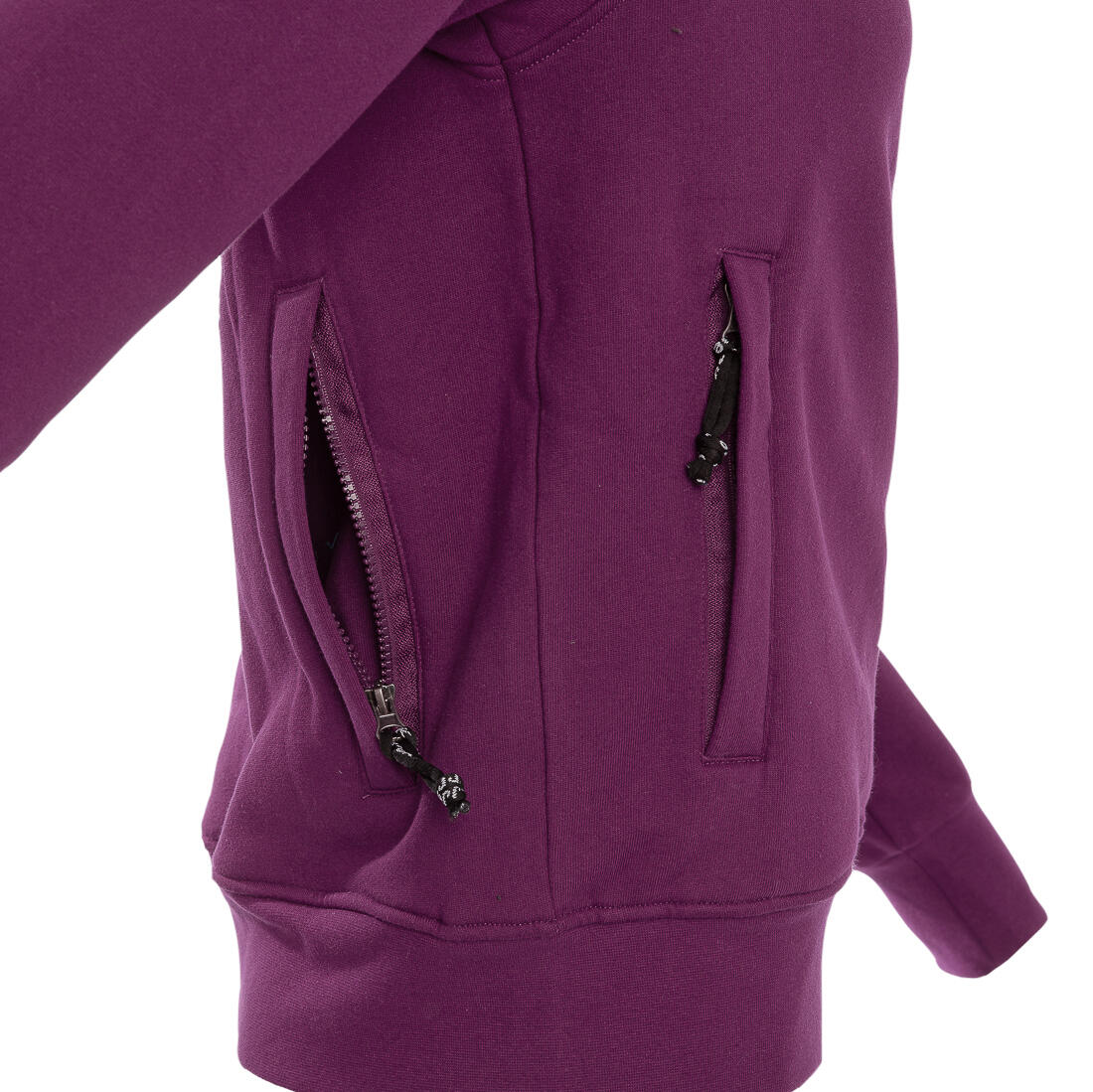 Sportlicher Hoodie Damen Fuchsia 6/6