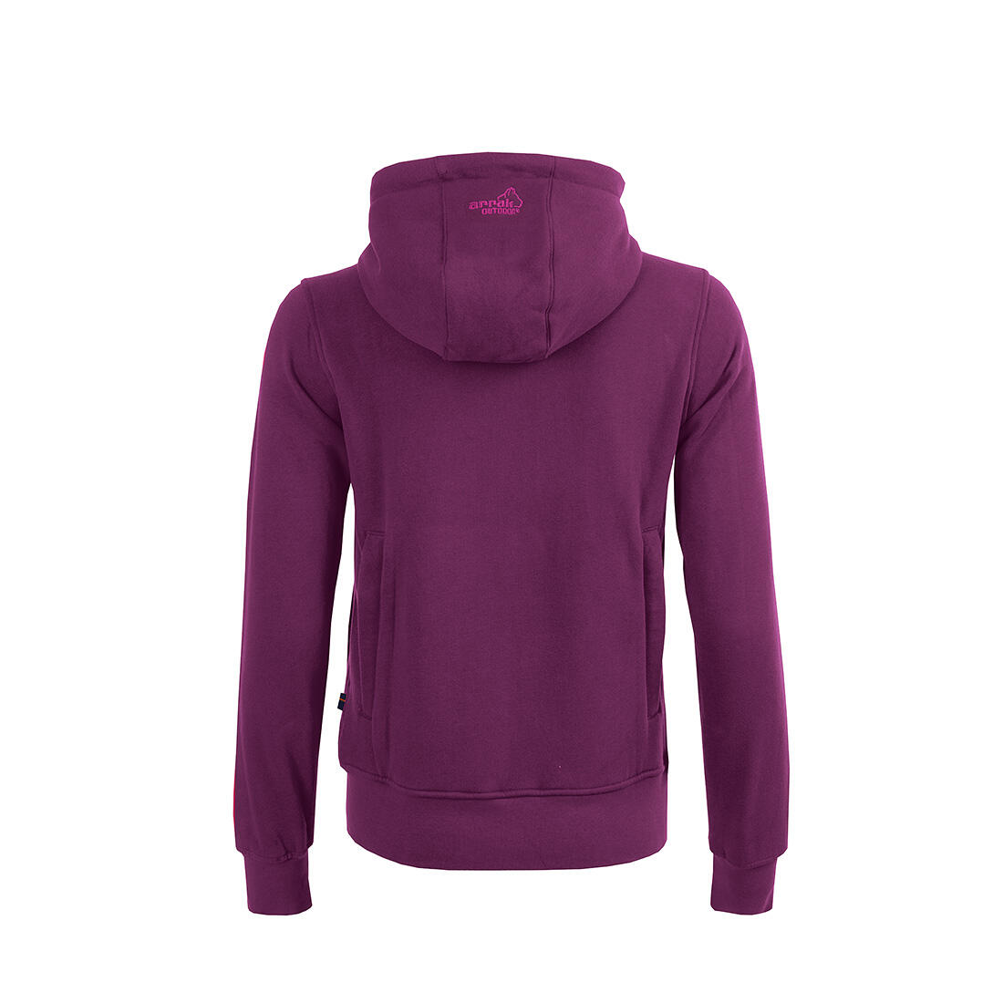 Sportlicher Hoodie Damen Fuchsia 4/6