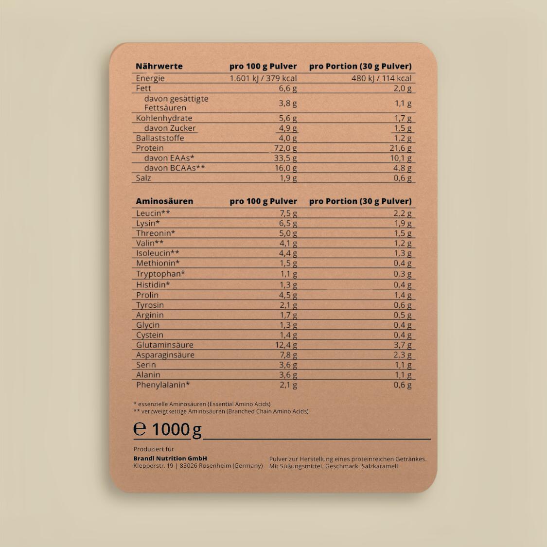 brandl® Pure Protein 2.0 Proteinpulver Whey | Eiweißpulver mit natürlichem Aroma 5/7