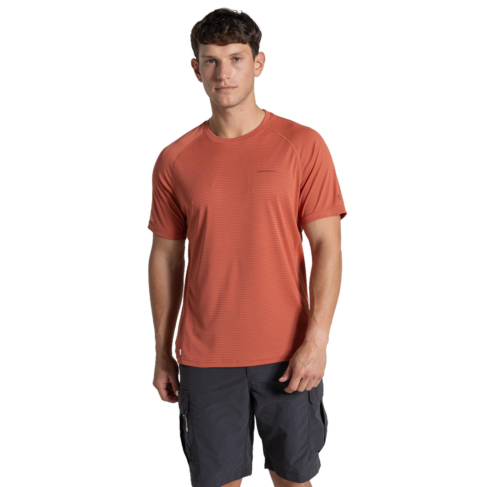 Craghoppers NosiLife SolarShield+ T-Shirt-Dark Sahara 1/4