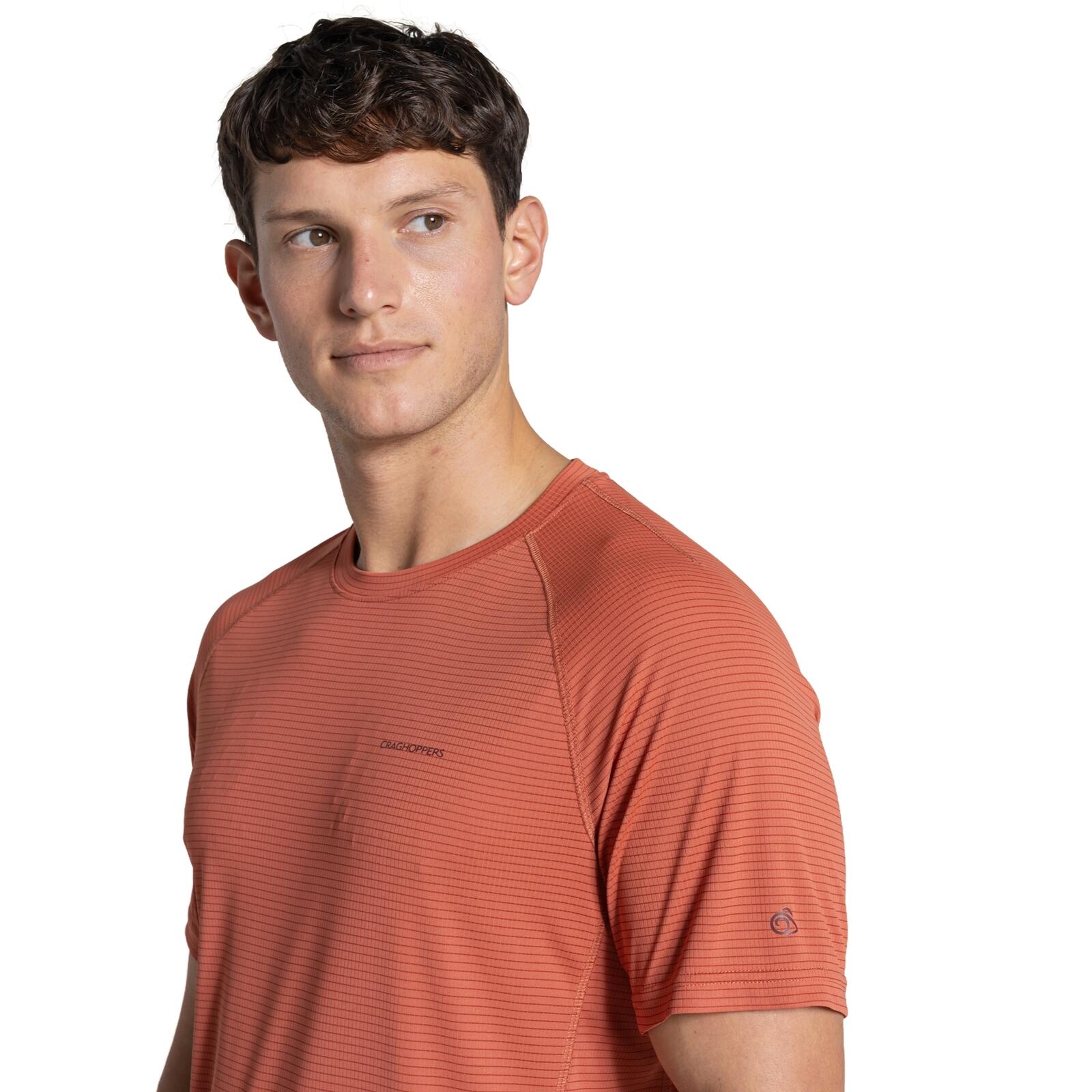 Craghoppers NosiLife SolarShield+ T-Shirt-Dark Sahara 4/4