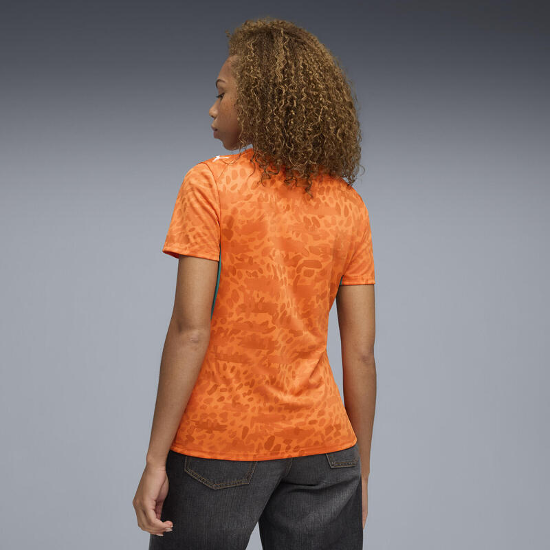Tricou fotbal femei mânecă scurtă Heimtrikot 2026, portocaliu PUMA