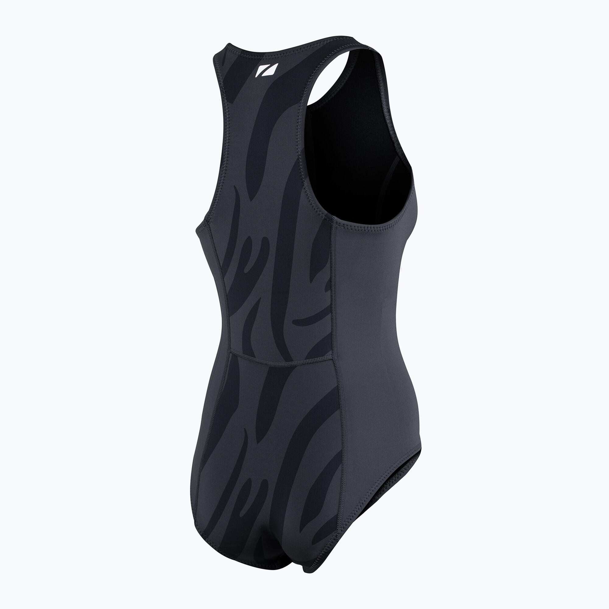 Pianka do pływania damska ZONE3 Yulex Sleeveless 1,5 mm black/grey 5/6