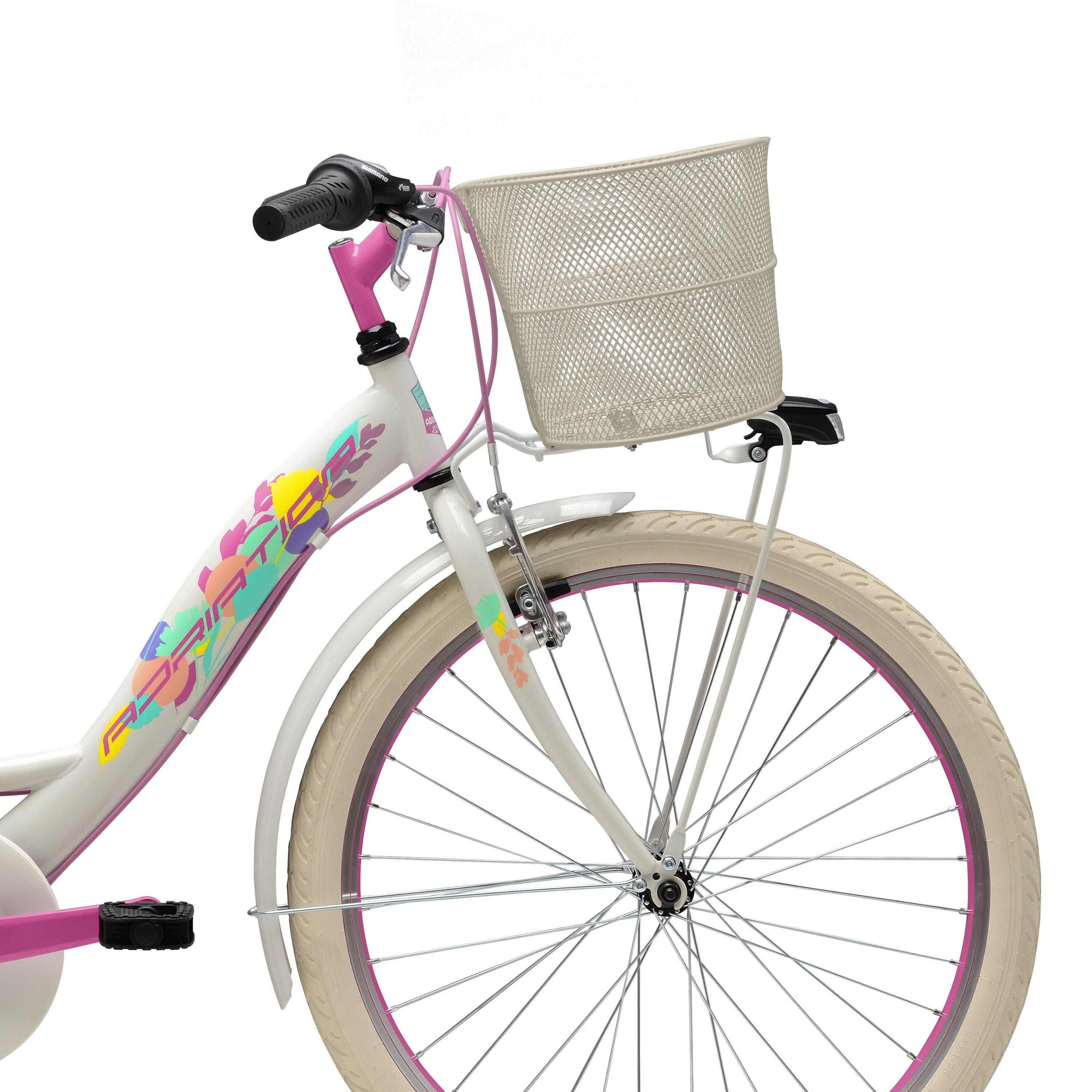 Bicicleta de Cidade de Criança Girl 20 Adriatica 6-9 Anos Branco 3/3