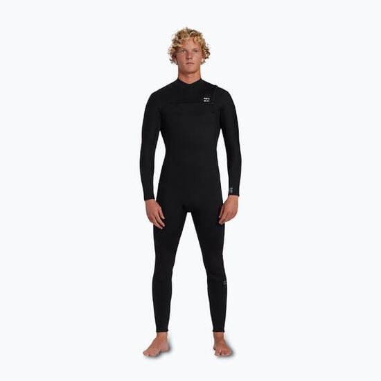 Pianka do pływania męska Billabong 5/4 mm Foil Chest Zip GBS black