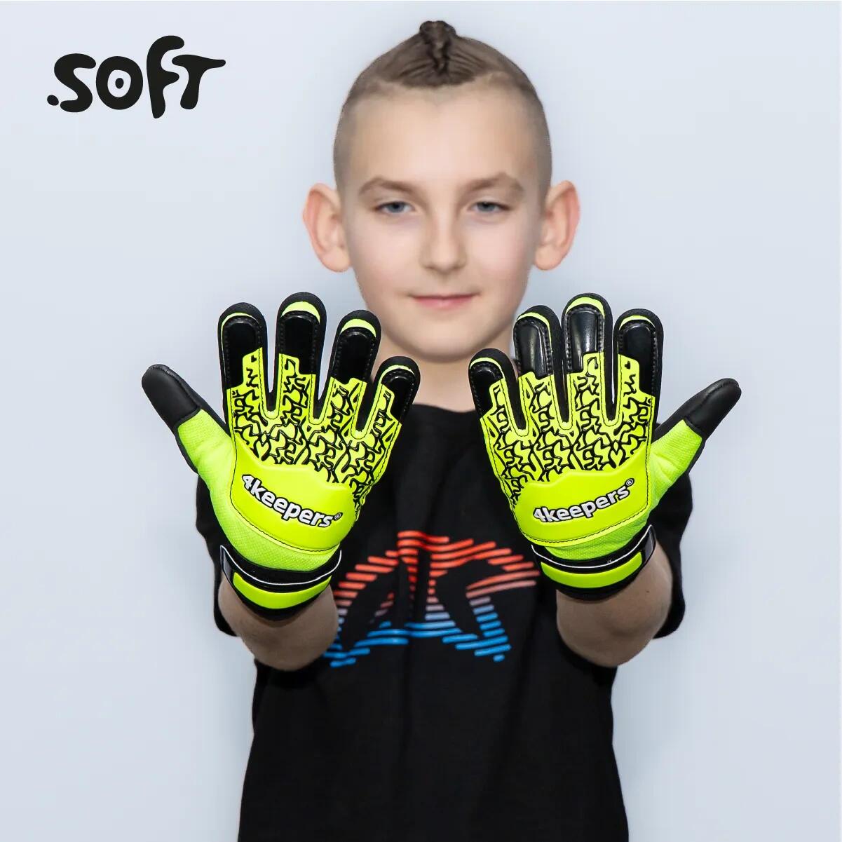 Rękawice bramkarskie dla dzieci 4keepers 4K KIDS SOFT NC 2/7