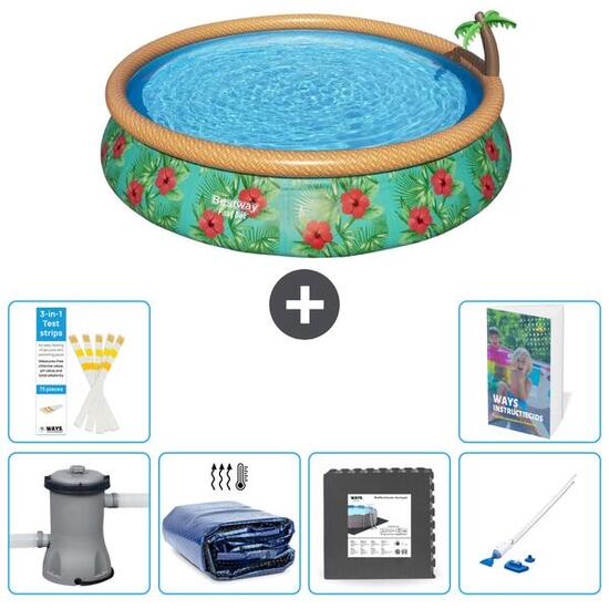 BESTWAY Piscina Bestway Fast Set Redonda - 457x84 cm - 7-piezas S315