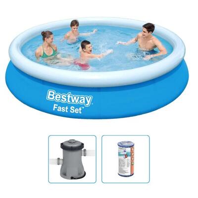 Bestway fast set 366x76cm zwembad – 3-delig