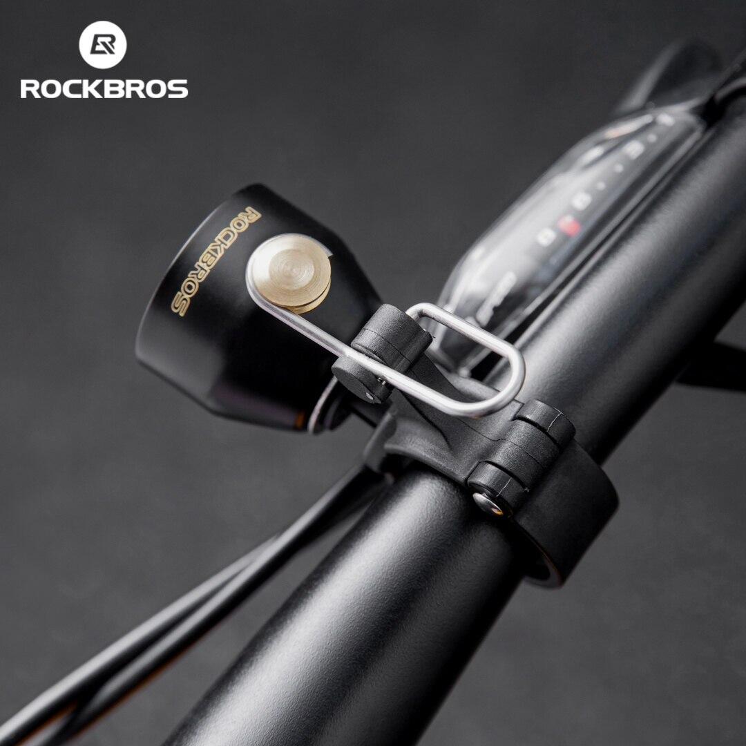 Dzwonek rowerowy Rockbros 340021001 czarny