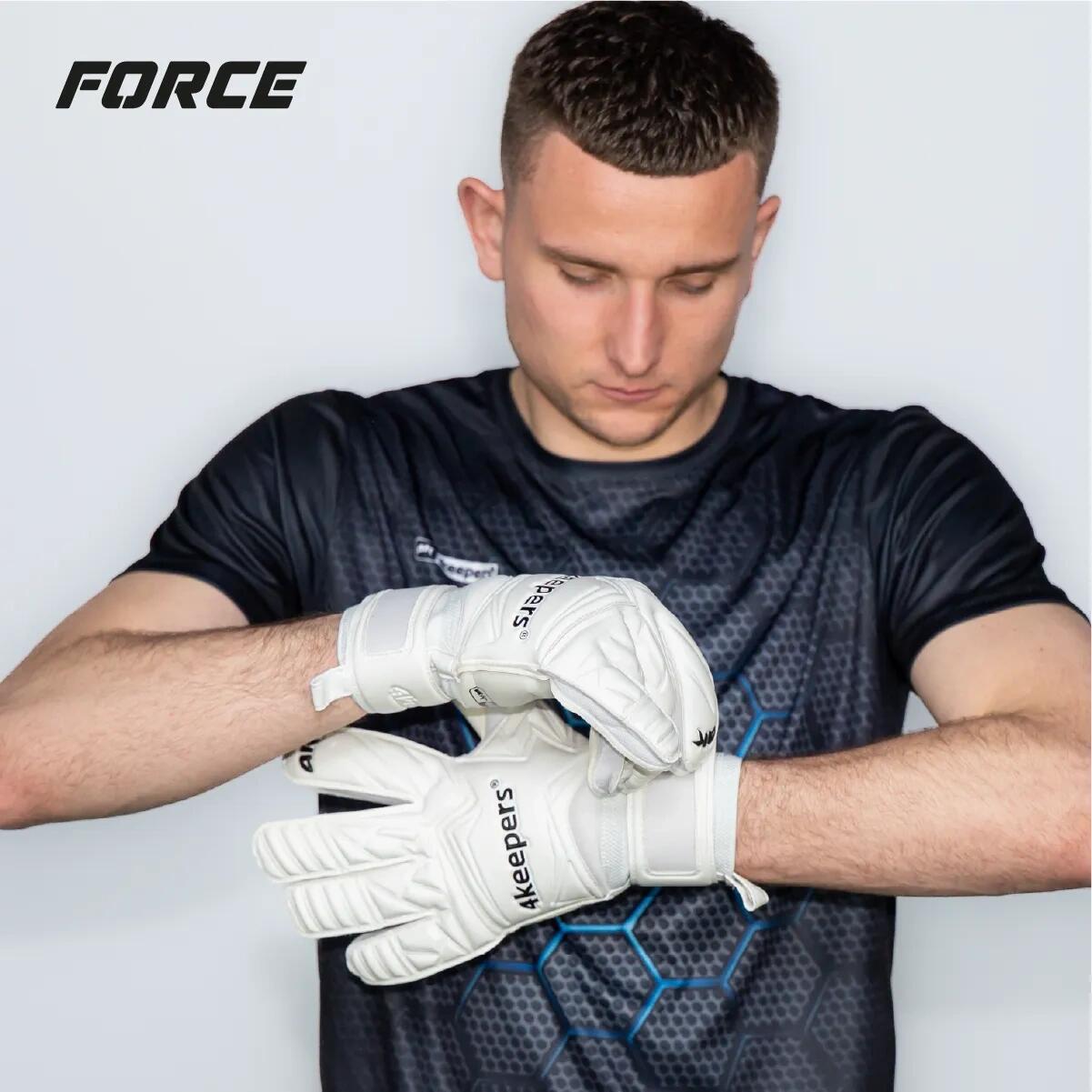 Rękawice bramkarskie dla dzieci 4keepers FORCE REPLICA FP JUNIOR 2/7