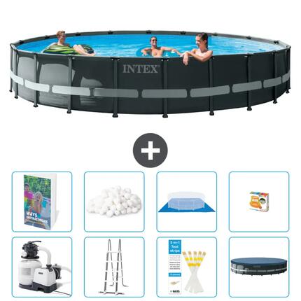 INTEX Basen Ultra XTR Okrągły - 610x122 cm - 9-częściowy S530