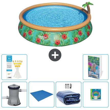 BESTWAY Piscina Bestway Fast Set Redonda - 457x84 cm - 7-piezas S220