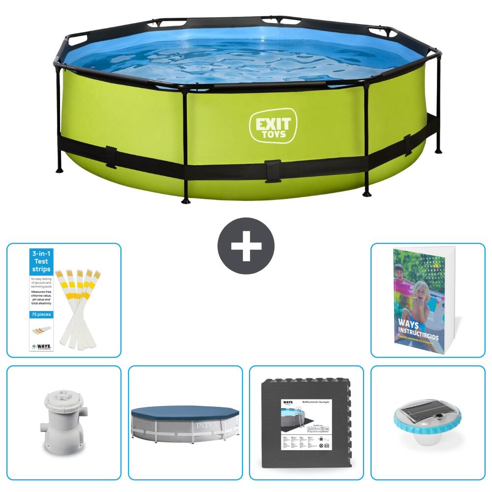 EXIT TOYS Piscina Exit Rotonda - 300x76 cm - 7-pezzi S312 1/7