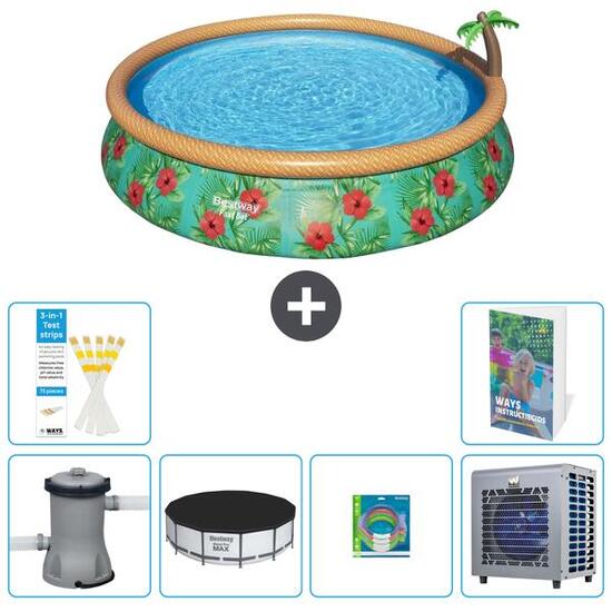 BESTWAY Piscina Bestway Fast Set Redonda - 457x84 cm - 7-piezas S338