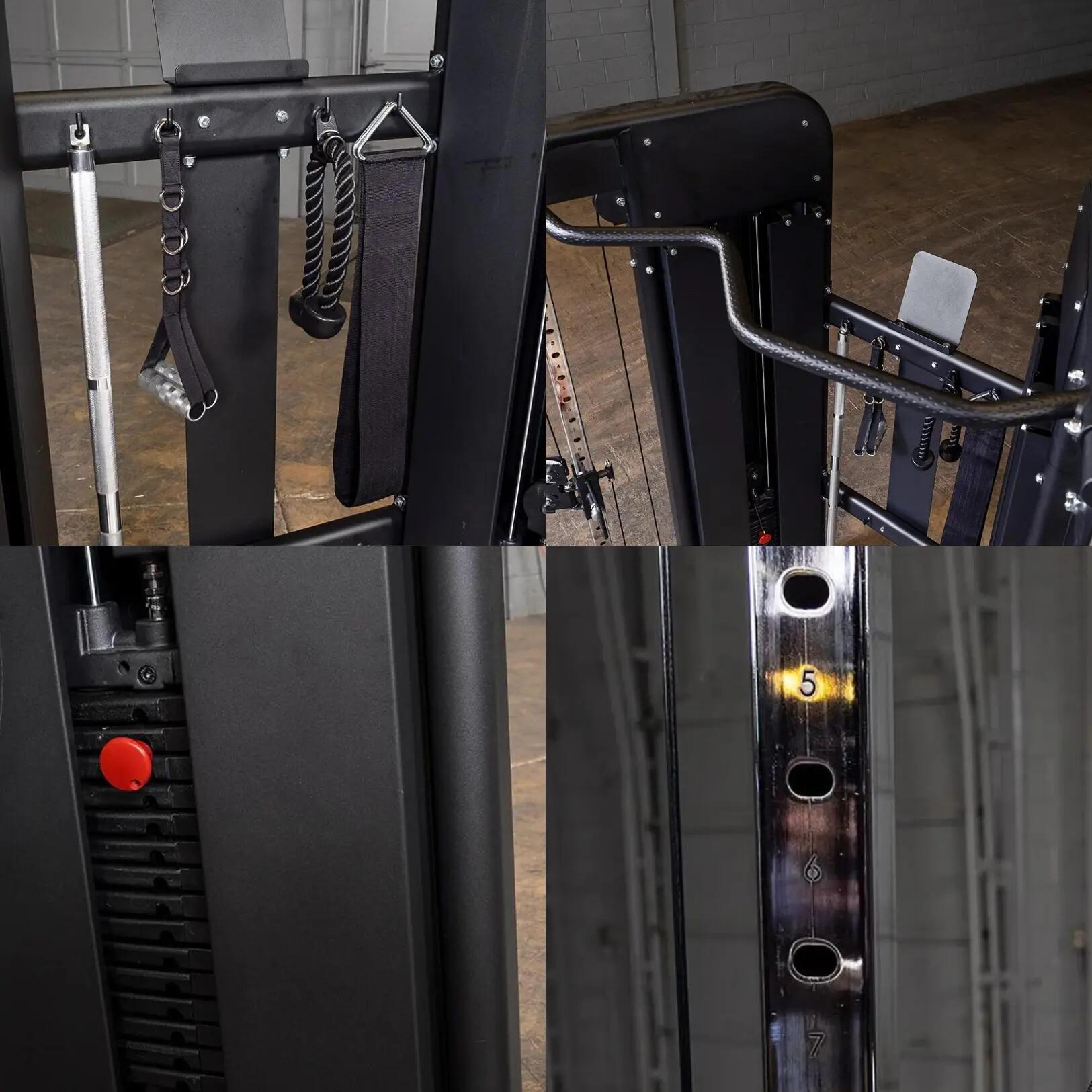 Body-Solid Pro Clubline GFT100 Functional Trainer voor professioneel gebruik 4/6