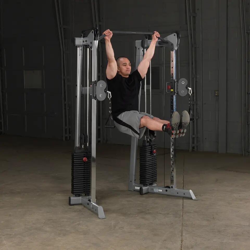 Functional Trainer / Cable Crossover (Compact) - Body-Solid GDCC210 2/4