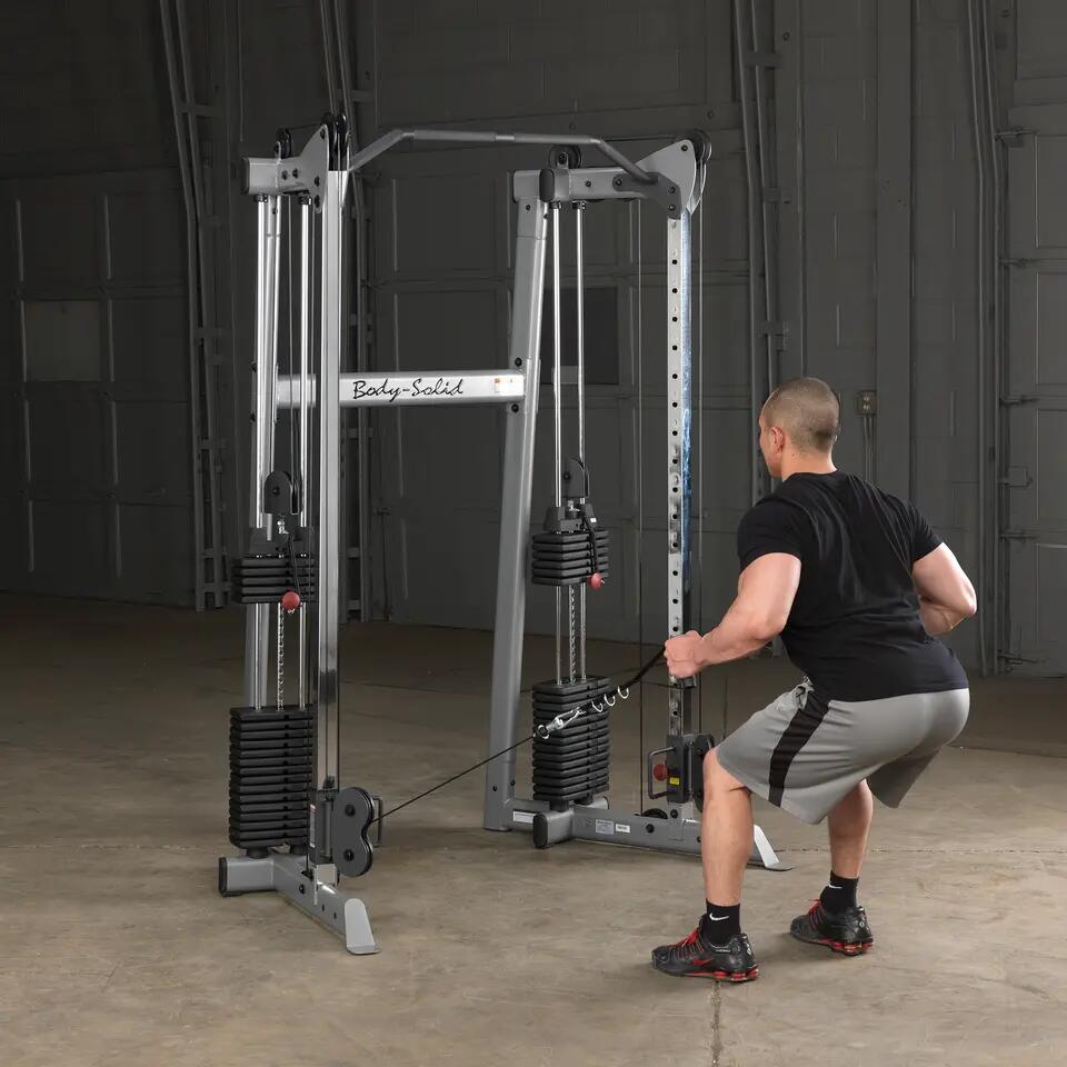 Functional Trainer / Cable Crossover (Compact) - Body-Solid GDCC210 4/4