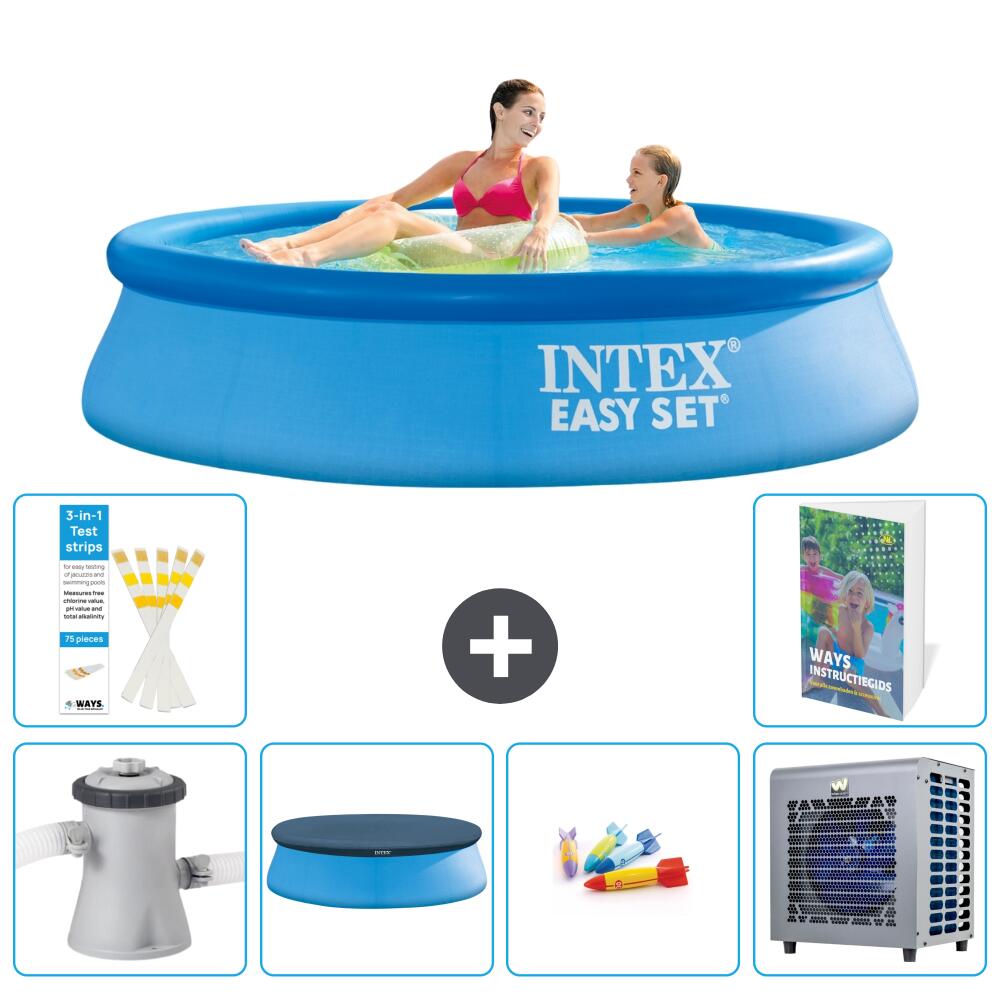 Easy Set Pool Rund - 244x61 cm - 7-teilig  S338 1/7