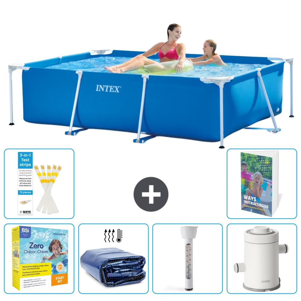 Rechteckiger Frame Pool - 220x150x60 cm - 7-teilig  S10 1/7