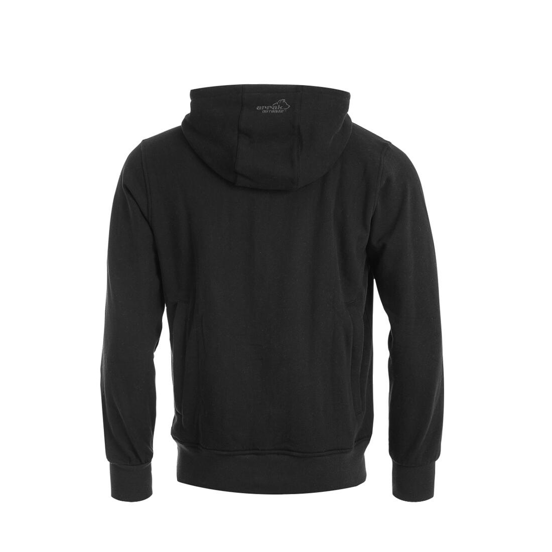 Sportlicher Hoodie Herren Schwarz 2/4