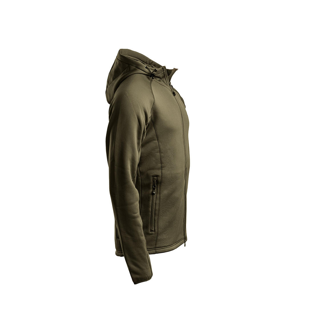 Power-Fleece für Herren in Olivgrün 3/6