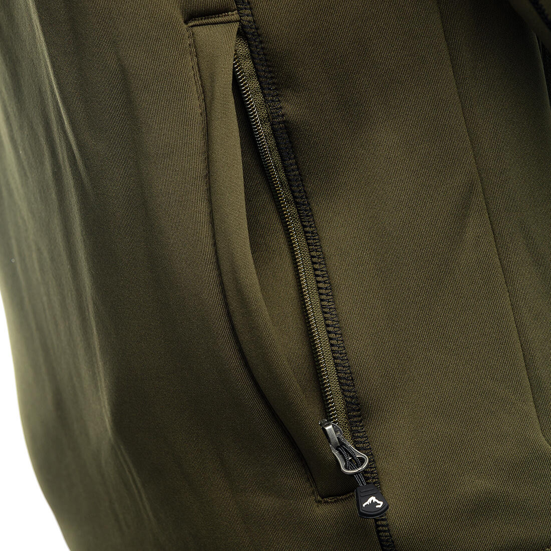 Power-Fleece für Herren in Olivgrün 6/6