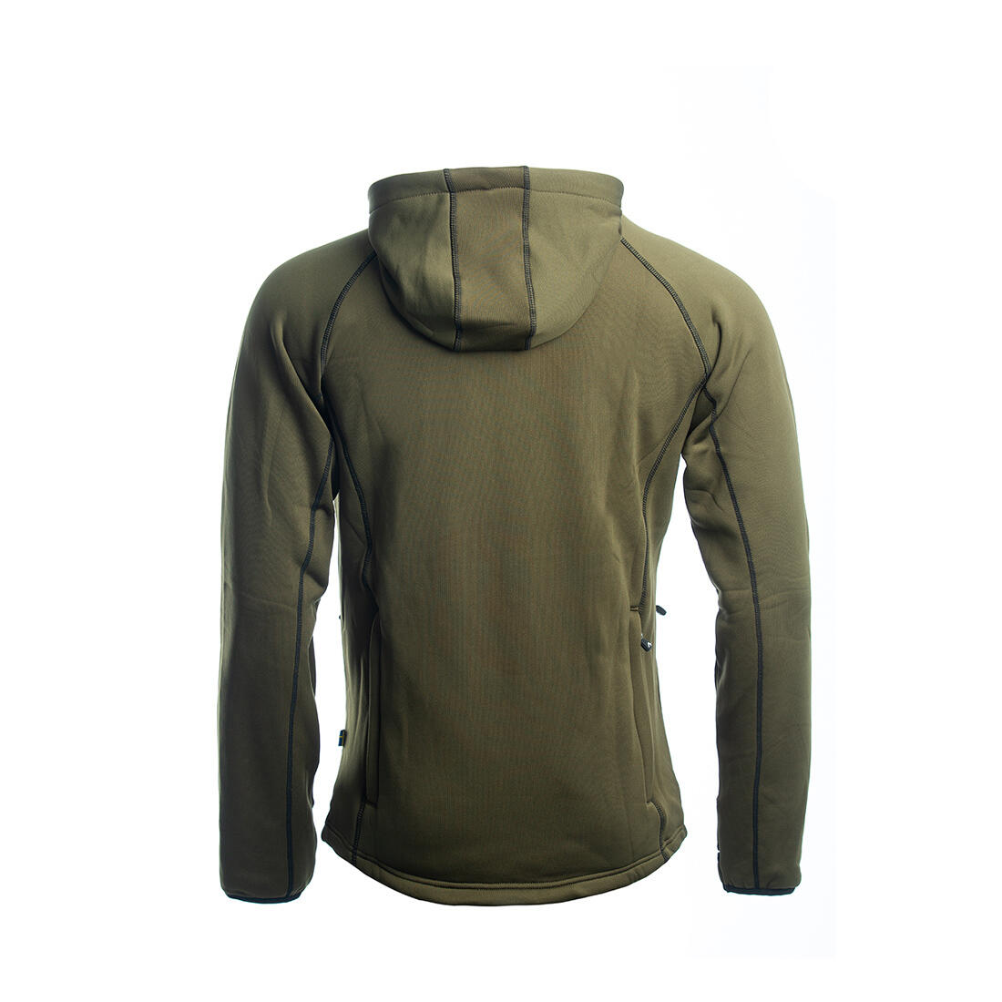 Power-Fleece für Herren in Olivgrün 4/6