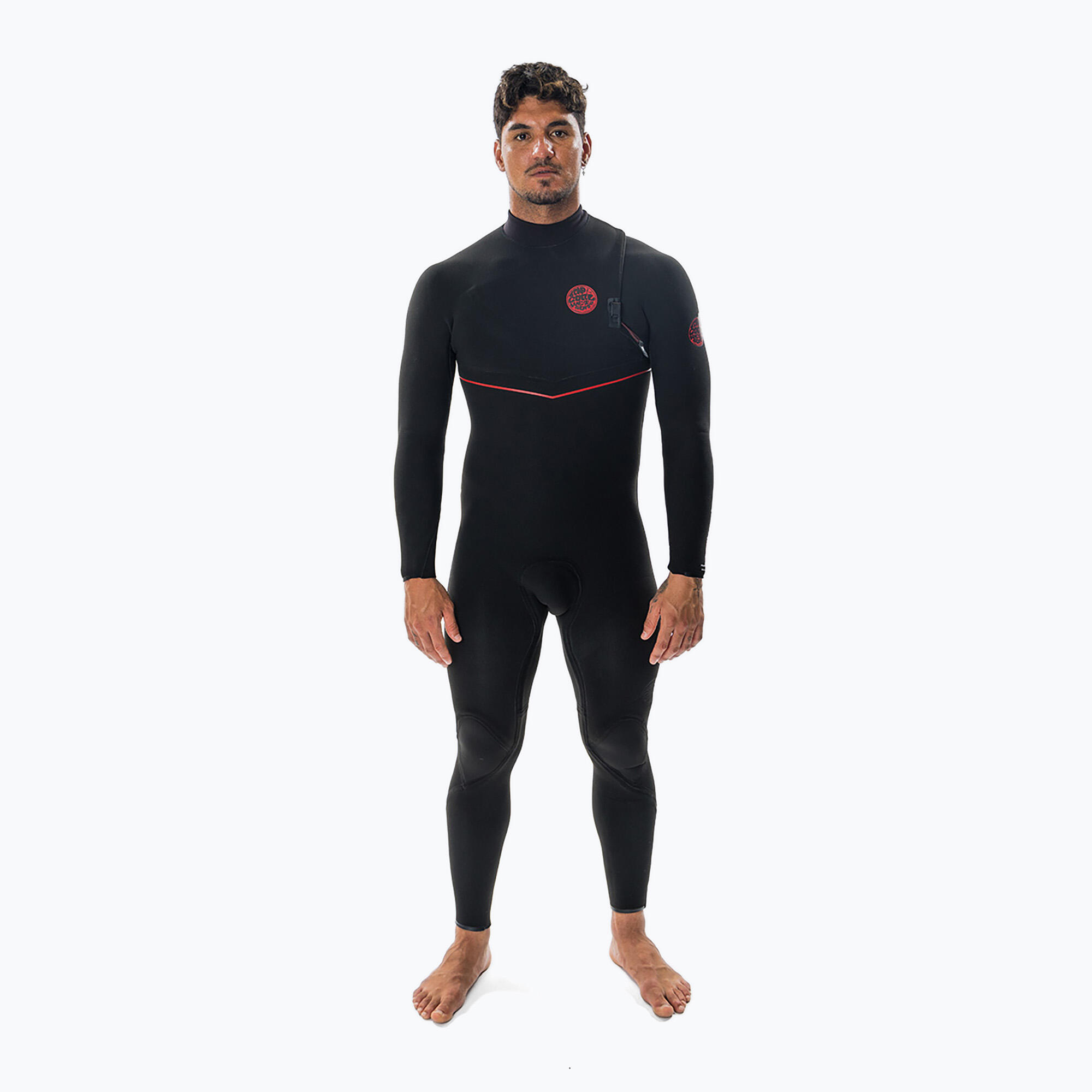 Pianka  do pływania męska Rip Curl Flashbomb Fusion 5/3mm Zip Free black 1/3