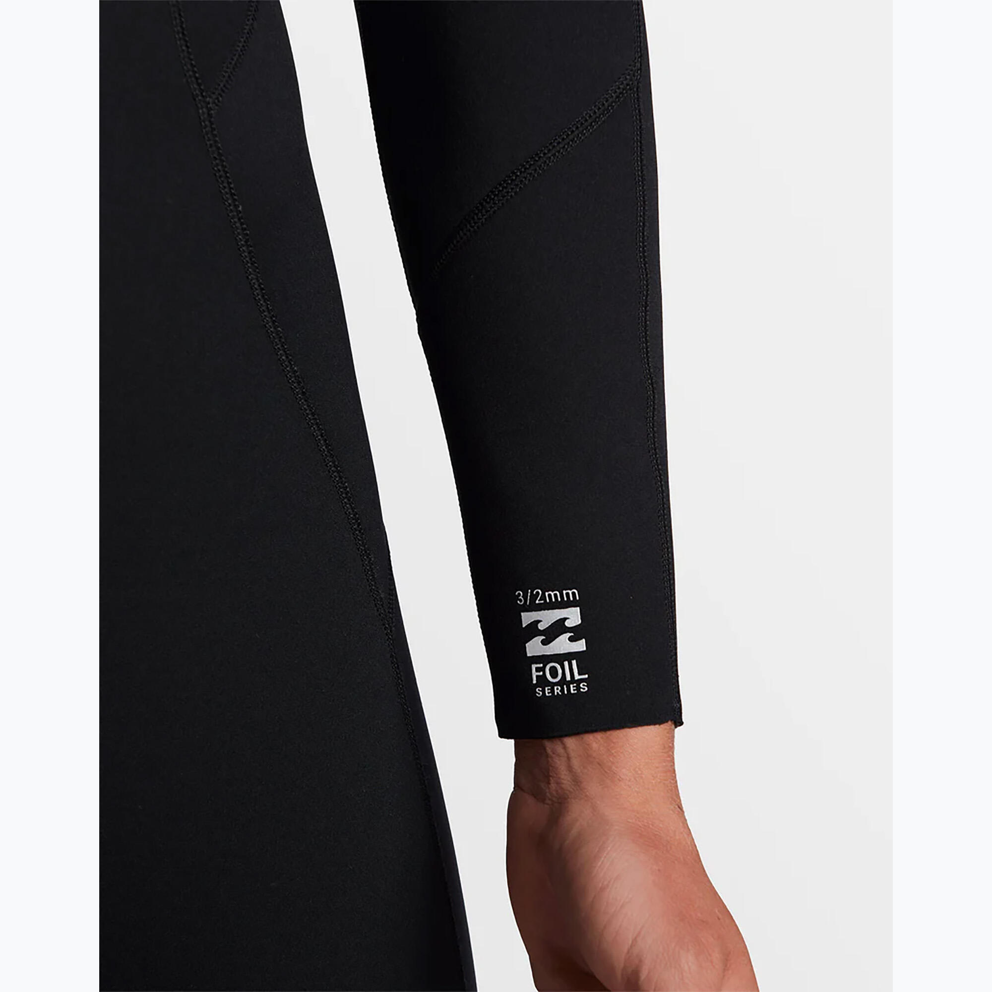 Pianka do pływania męska Billabong 4/3 mm Foil Back Zip black 6/6