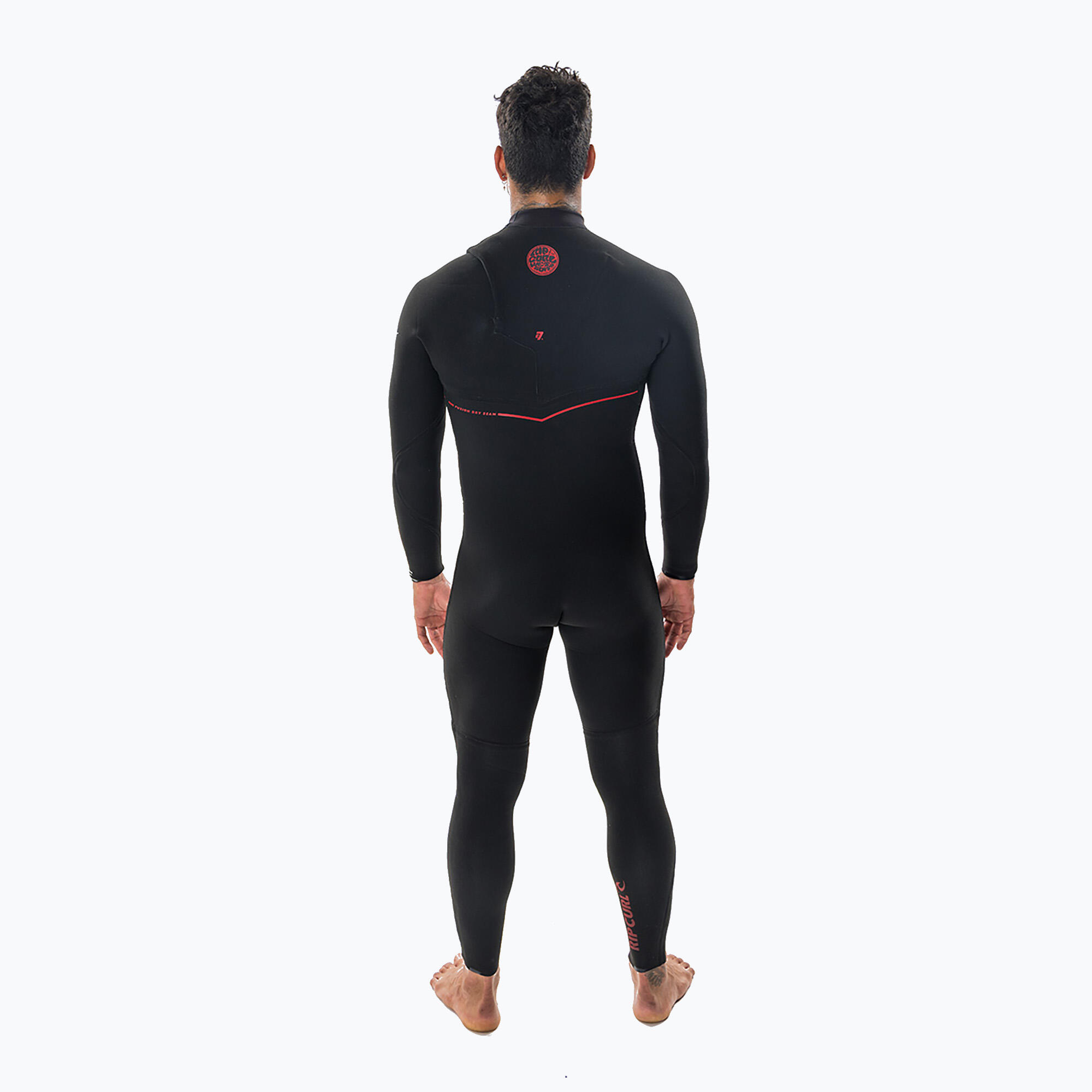 Pianka  do pływania męska Rip Curl Flashbomb Fusion 5/3mm Zip Free black 2/3