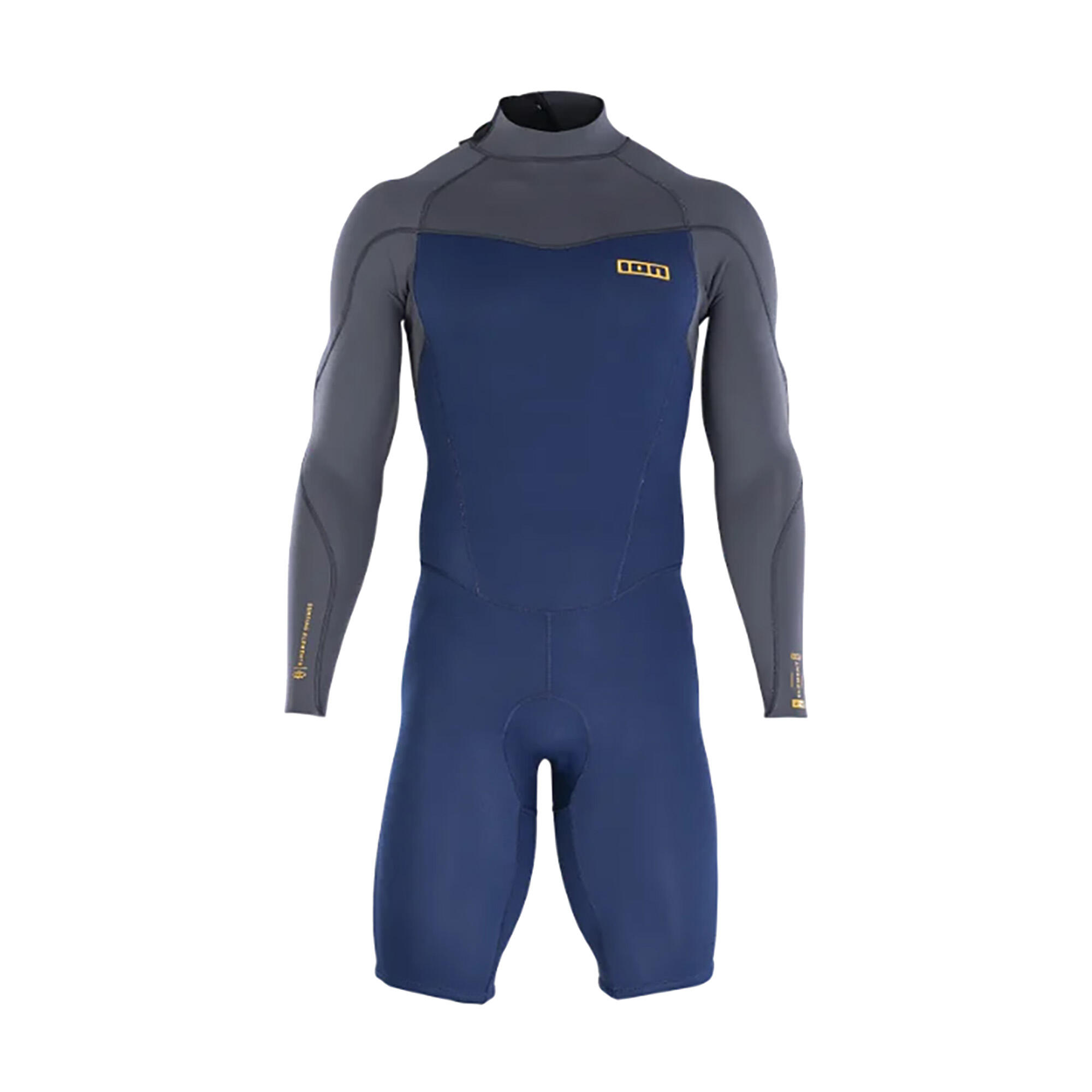 Pianka do pływania męska ION Element 2/2 mm Shorty Back Zip indigo dawn 6/6