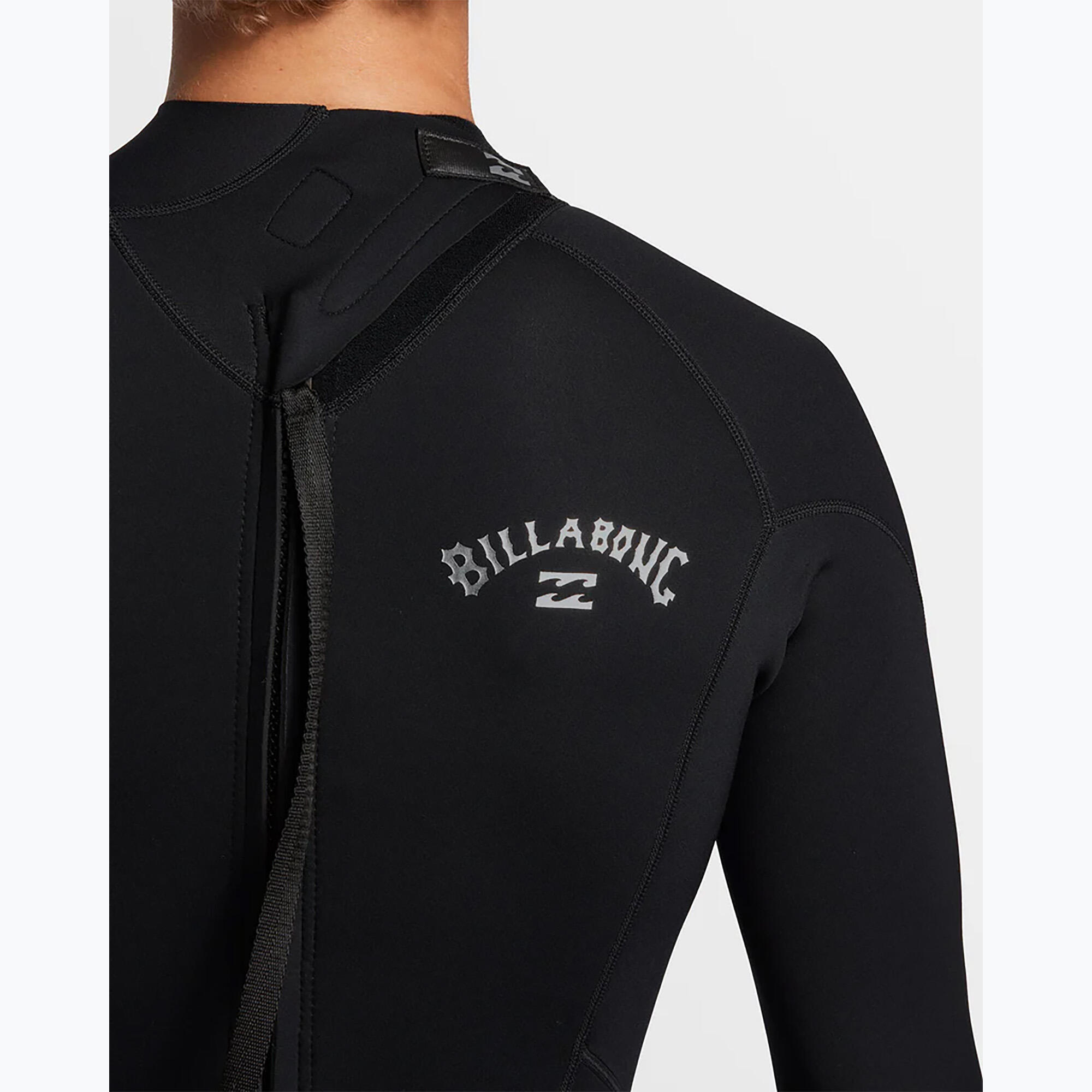 Pianka do pływania męska Billabong 4/3 mm Foil Back Zip black 5/6