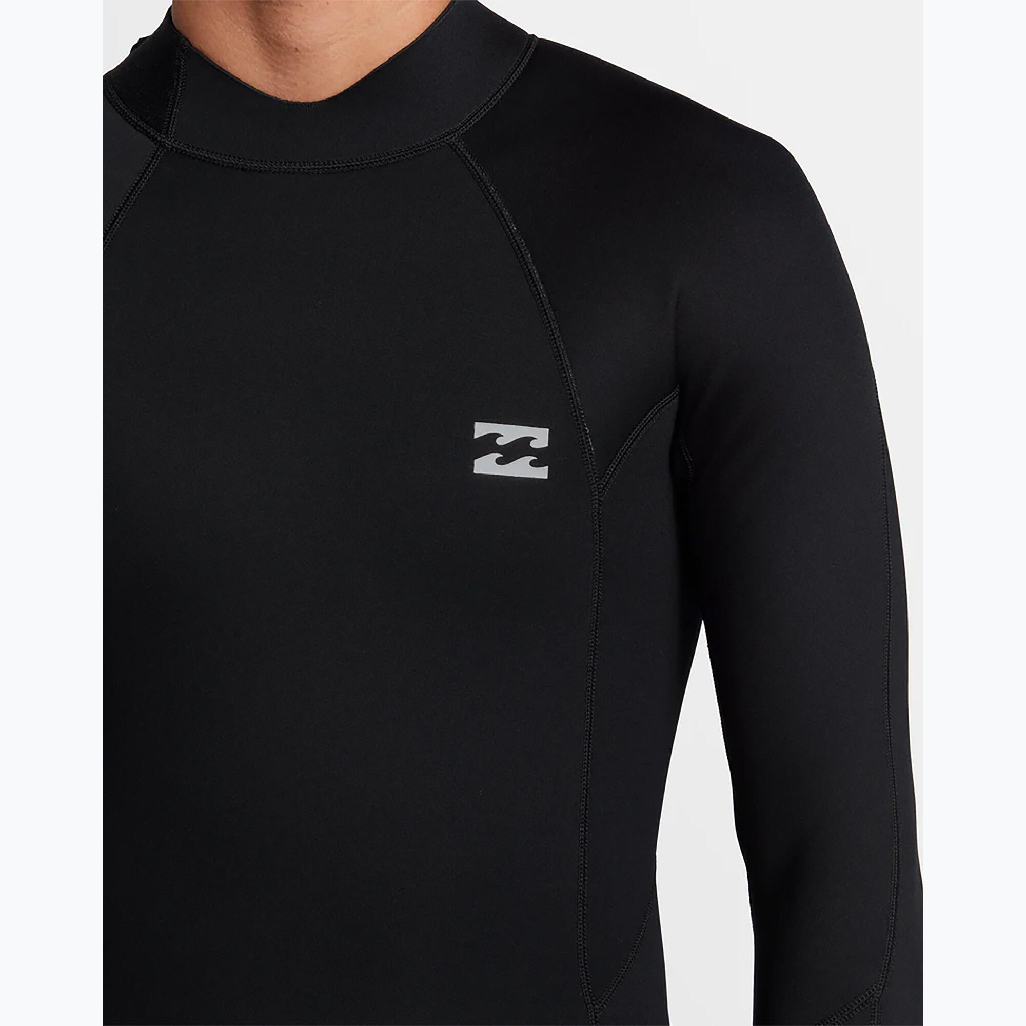 Pianka do pływania męska Billabong 4/3 mm Foil Back Zip black 4/6