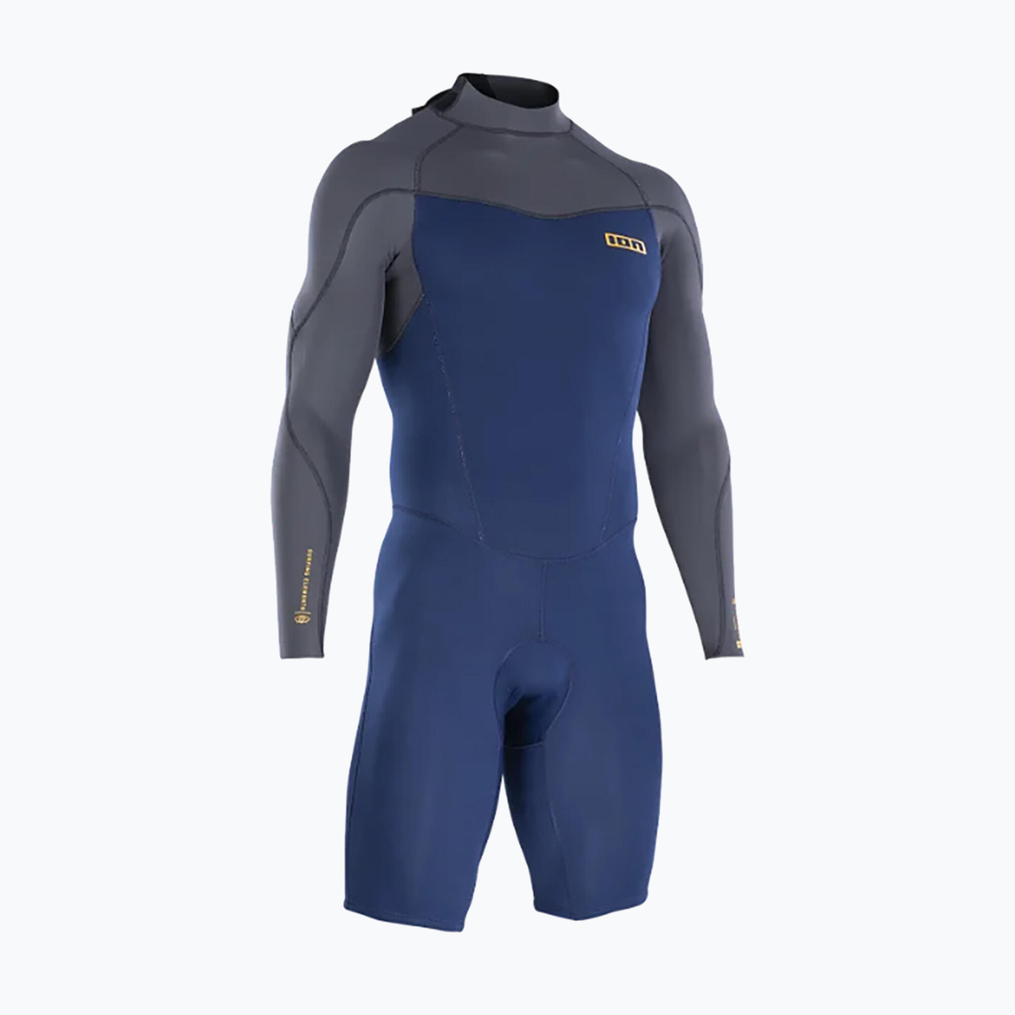 Pianka do pływania męska ION Element 2/2 mm Shorty Back Zip indigo dawn 2/6