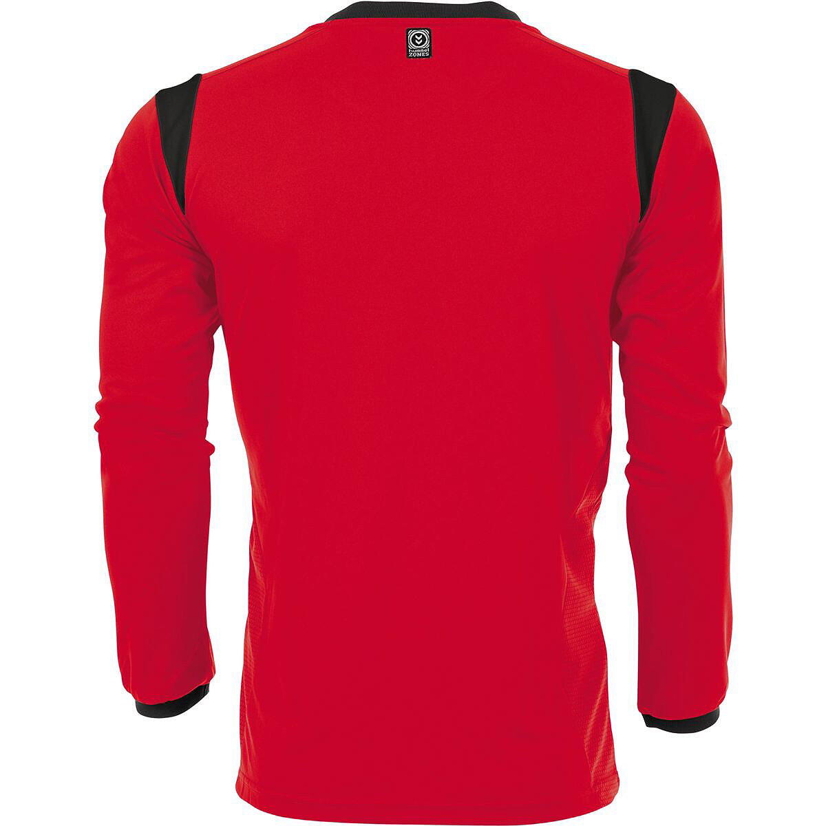 Maillot Hummel Club manches longues homme - Noir / Rouge 2/2