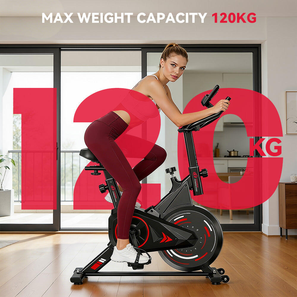 Fitness Heimtrainer Leise Riemenantrieb 6kg Schwungrad 5/5