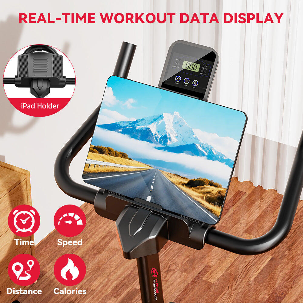 Fitness Heimtrainer Leise Riemenantrieb 6kg Schwungrad 4/5