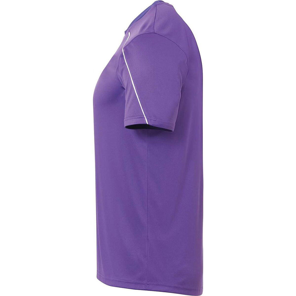 Uhlsport Stream 22 Kindershirt Korte Mouw - Paars / Wit 3/4