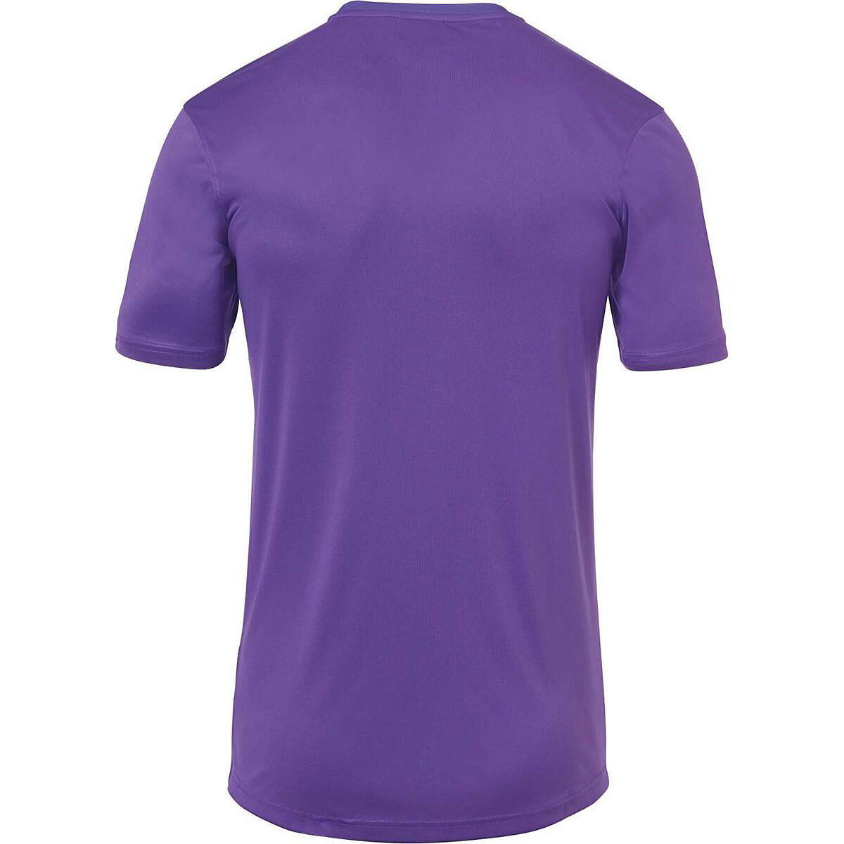 Uhlsport Stream 22 Kindershirt Korte Mouw - Paars / Wit 2/4