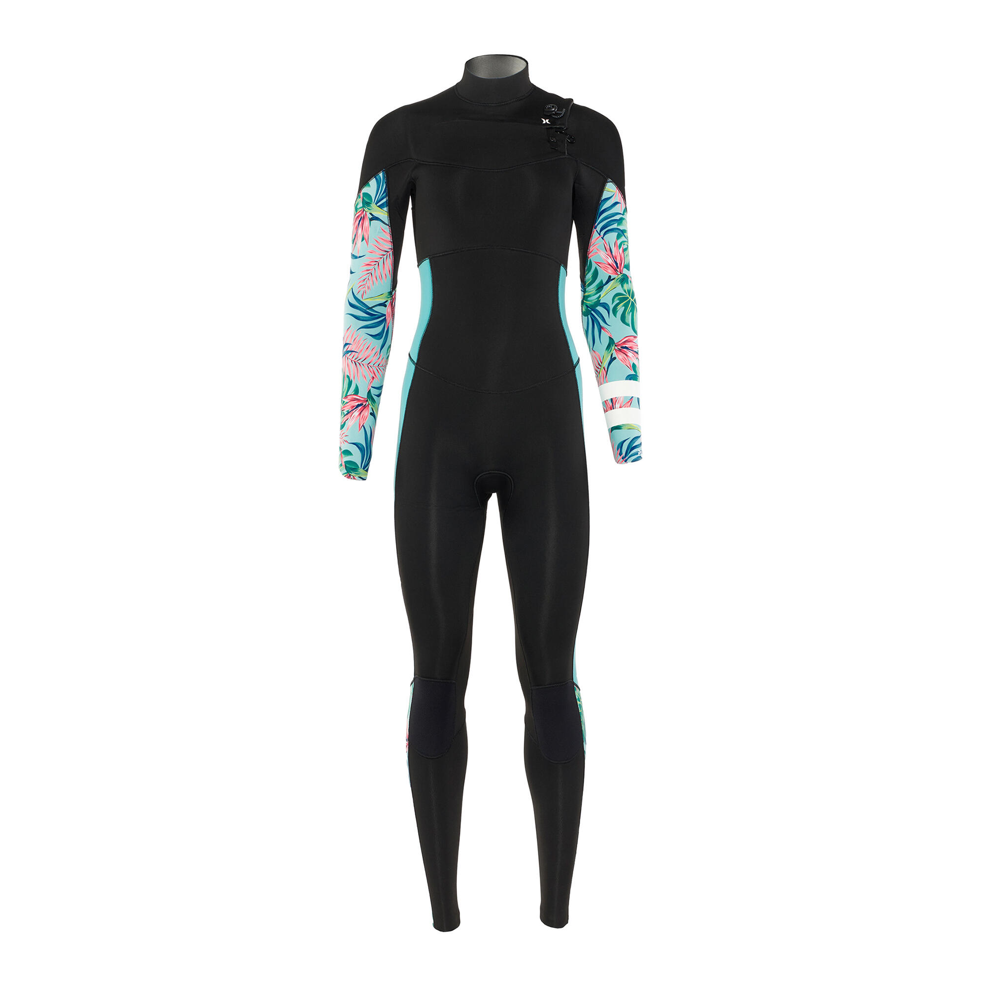 Pianka do pływania damska Hurley Plus Printed 4/3 mm Fullsuit java tropical 5/5