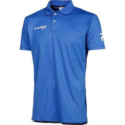 Polo - multisport - heren - slim fit, korte mouwen - royal/marine