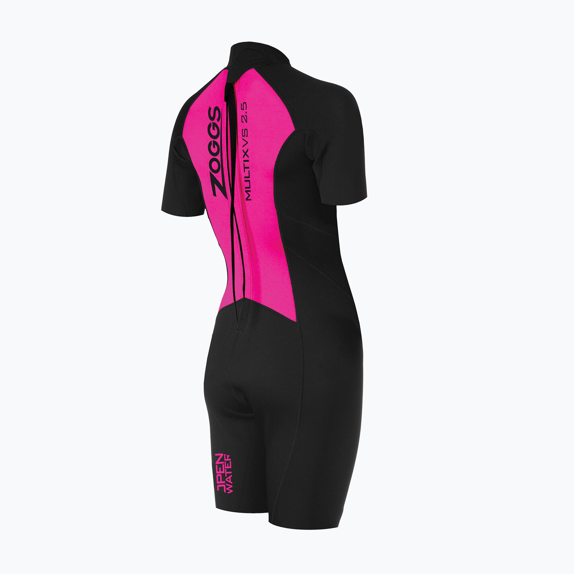 Pianka do pływania damska Zoggs OW Multix VS 2,5 mm black/pink 2/3