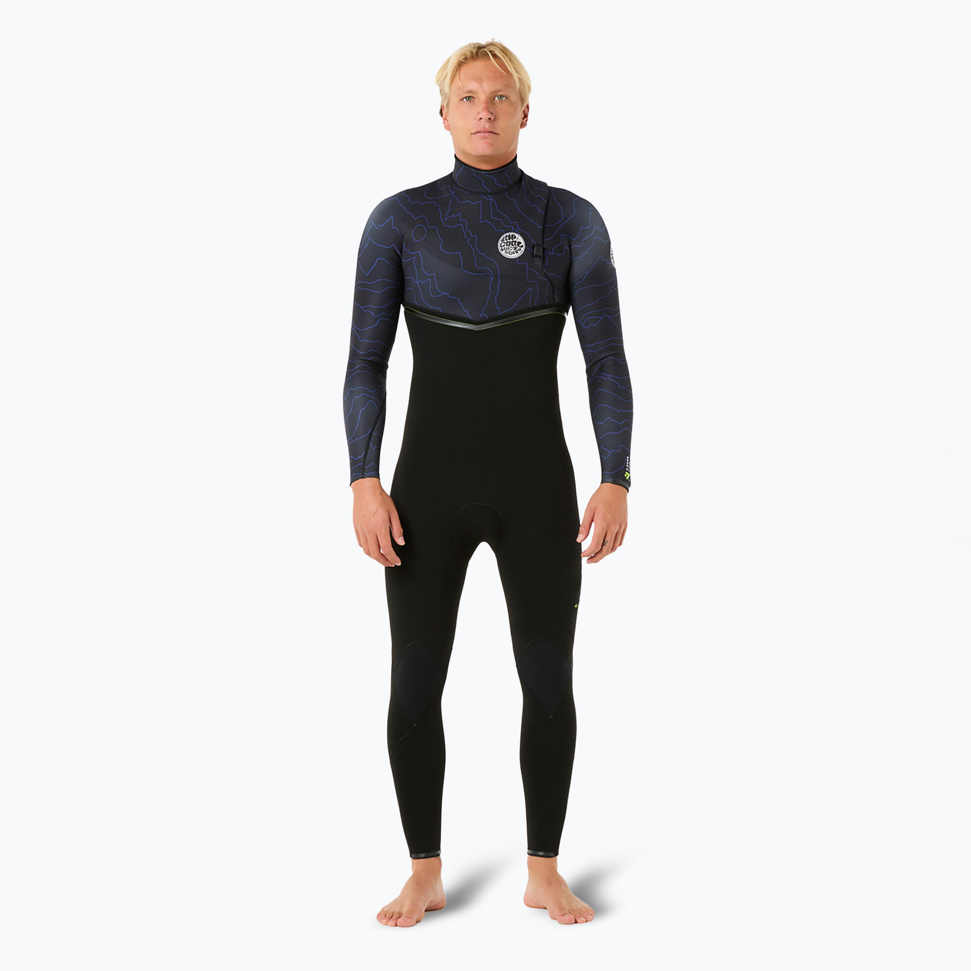 Costum de înot bărbați Rip Curl E-Bomb 4/3 mm Zip Free wild berry