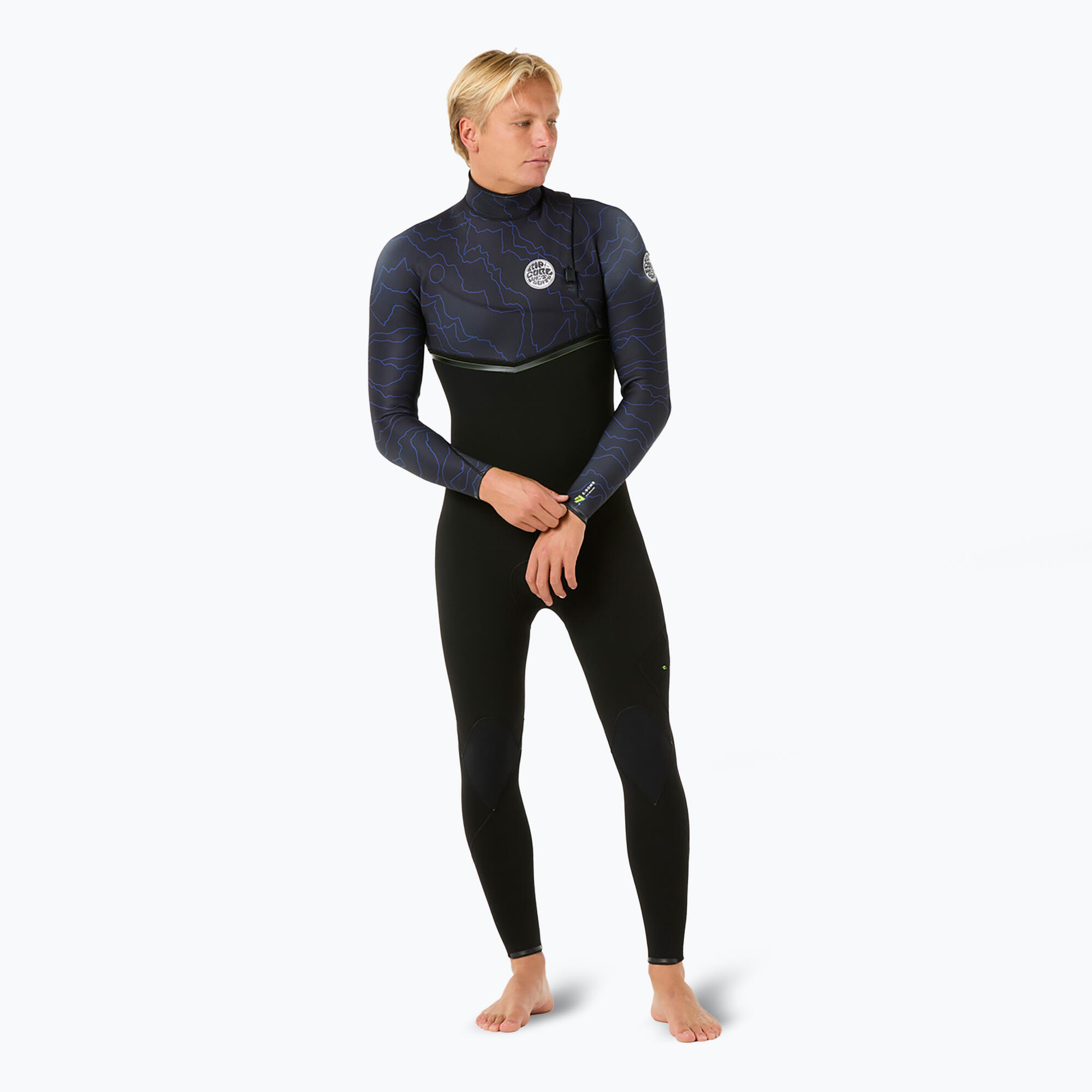 Pianka do pływania męska Rip Curl E-Bomb 4/3 mm Zip Free wild berry 3/5