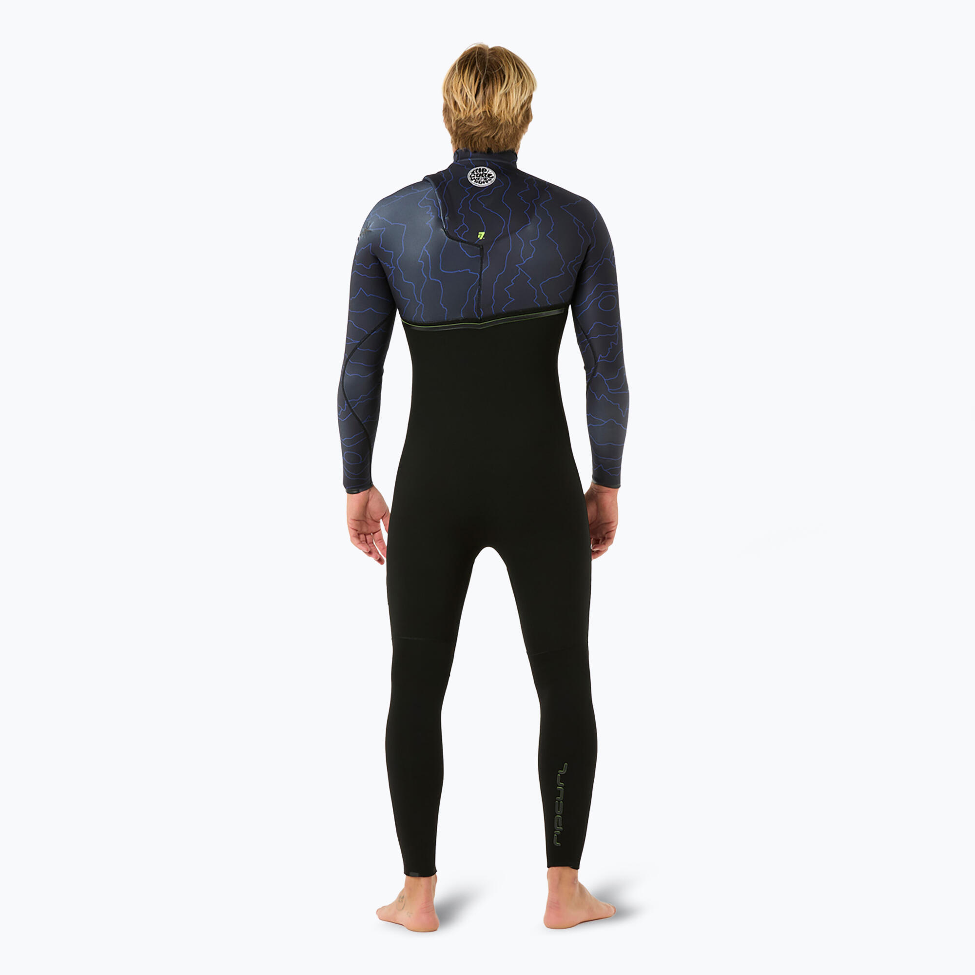 Pianka do pływania męska Rip Curl E-Bomb 4/3 mm Zip Free wild berry 2/5