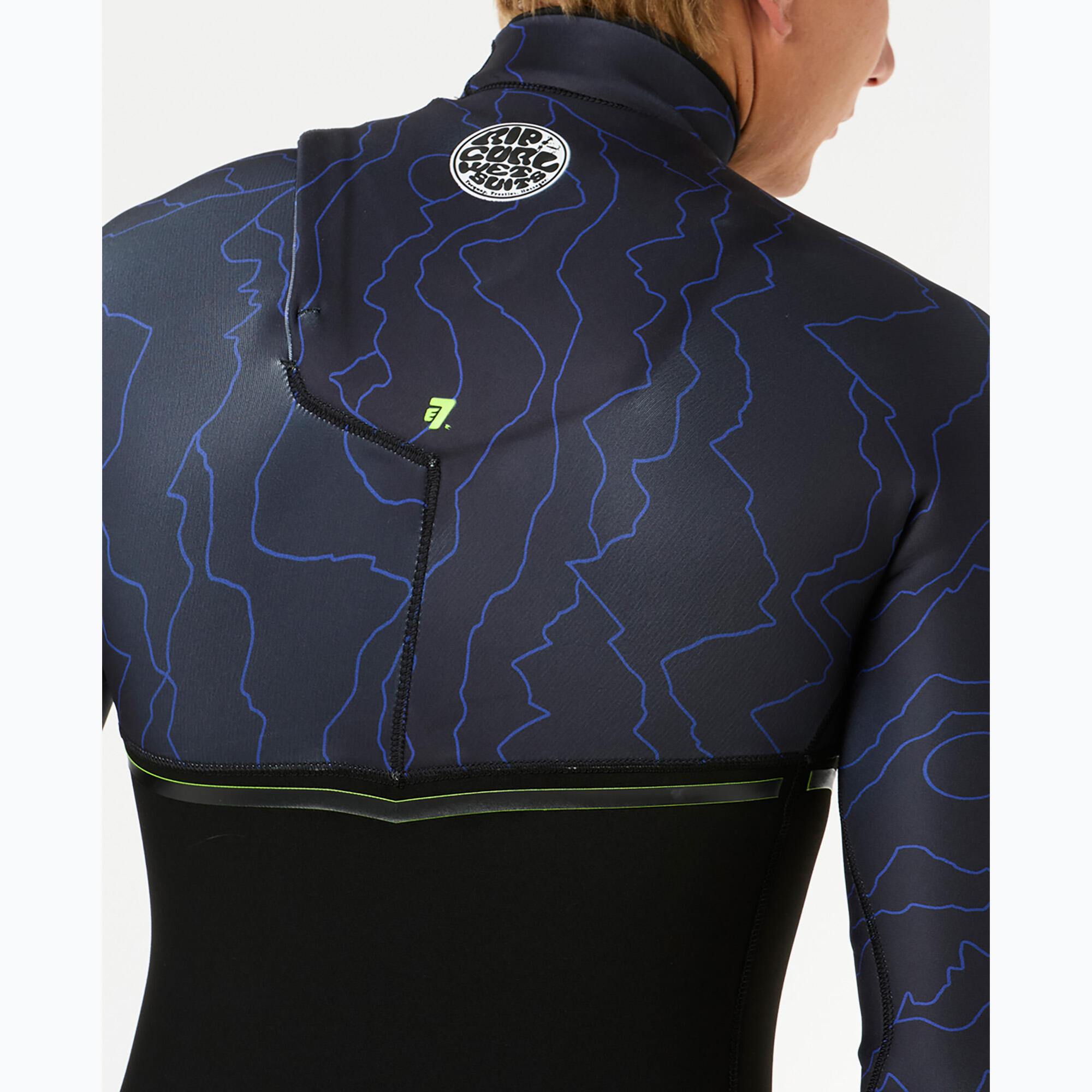 Pianka do pływania męska Rip Curl E-Bomb 4/3 mm Zip Free wild berry 5/5
