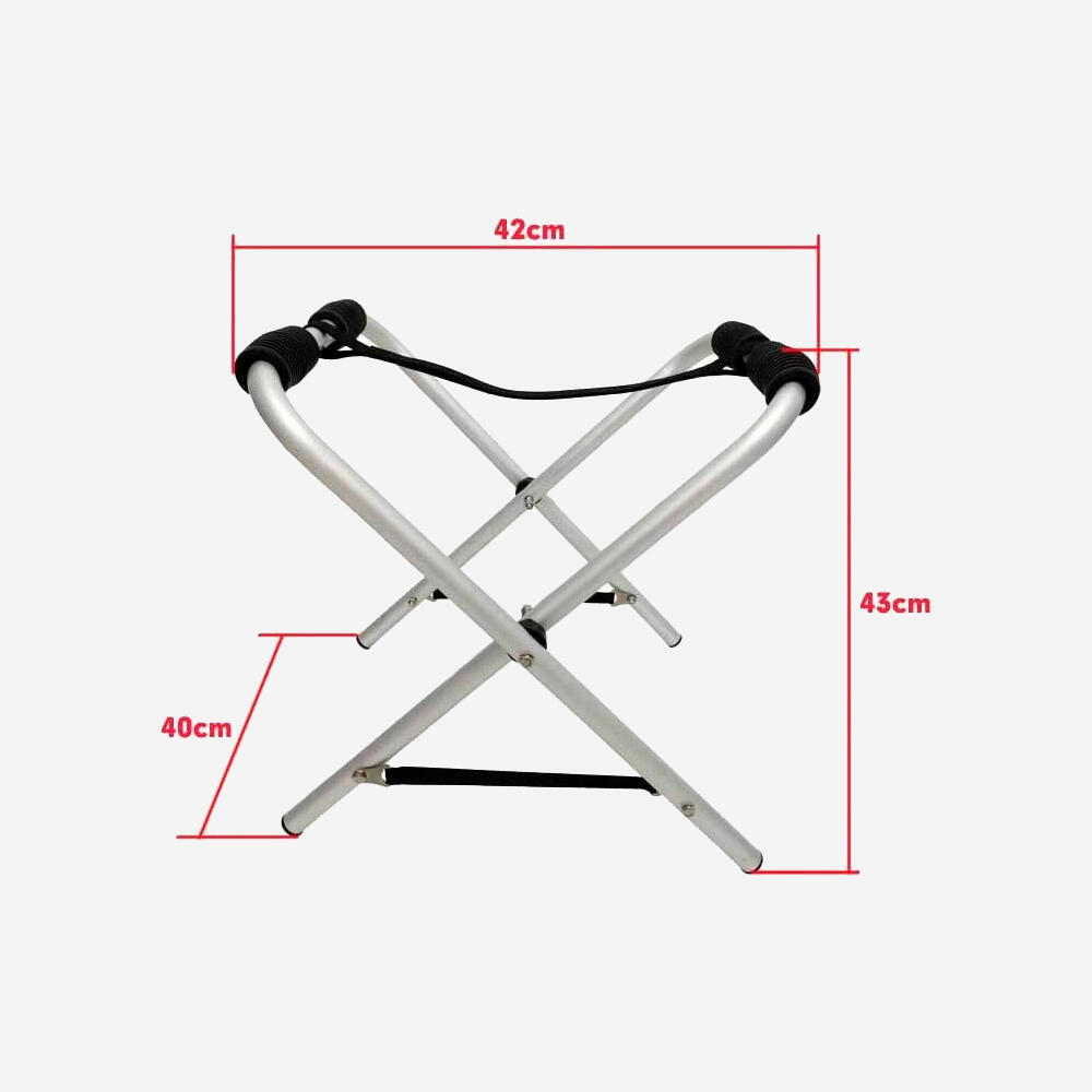 Expositor para kayak o paddle surf fabricad en aluminio y protectores de espuma 2/2