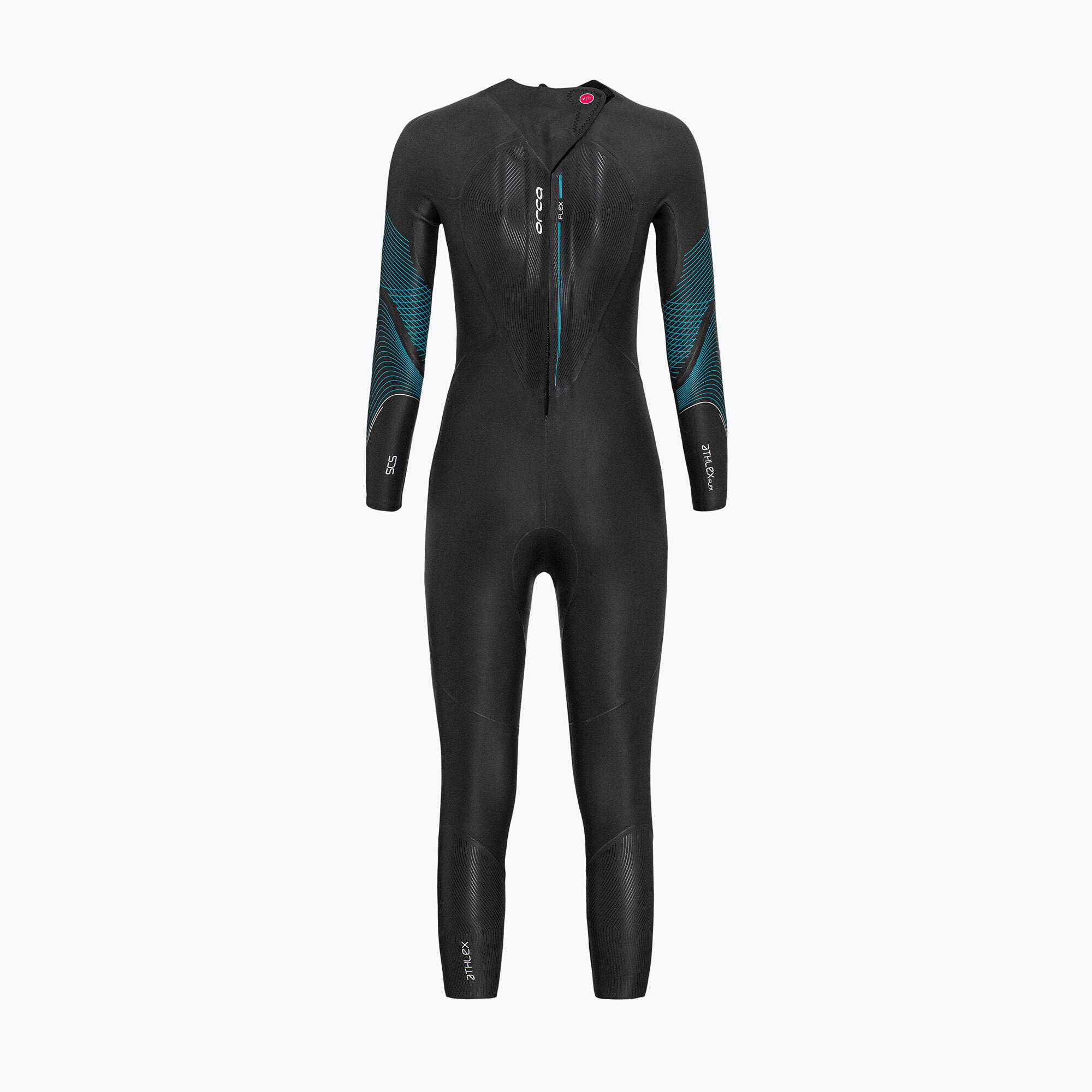 Pianka triathlonowa damska Orca Athlex Flex blue flex 2/7