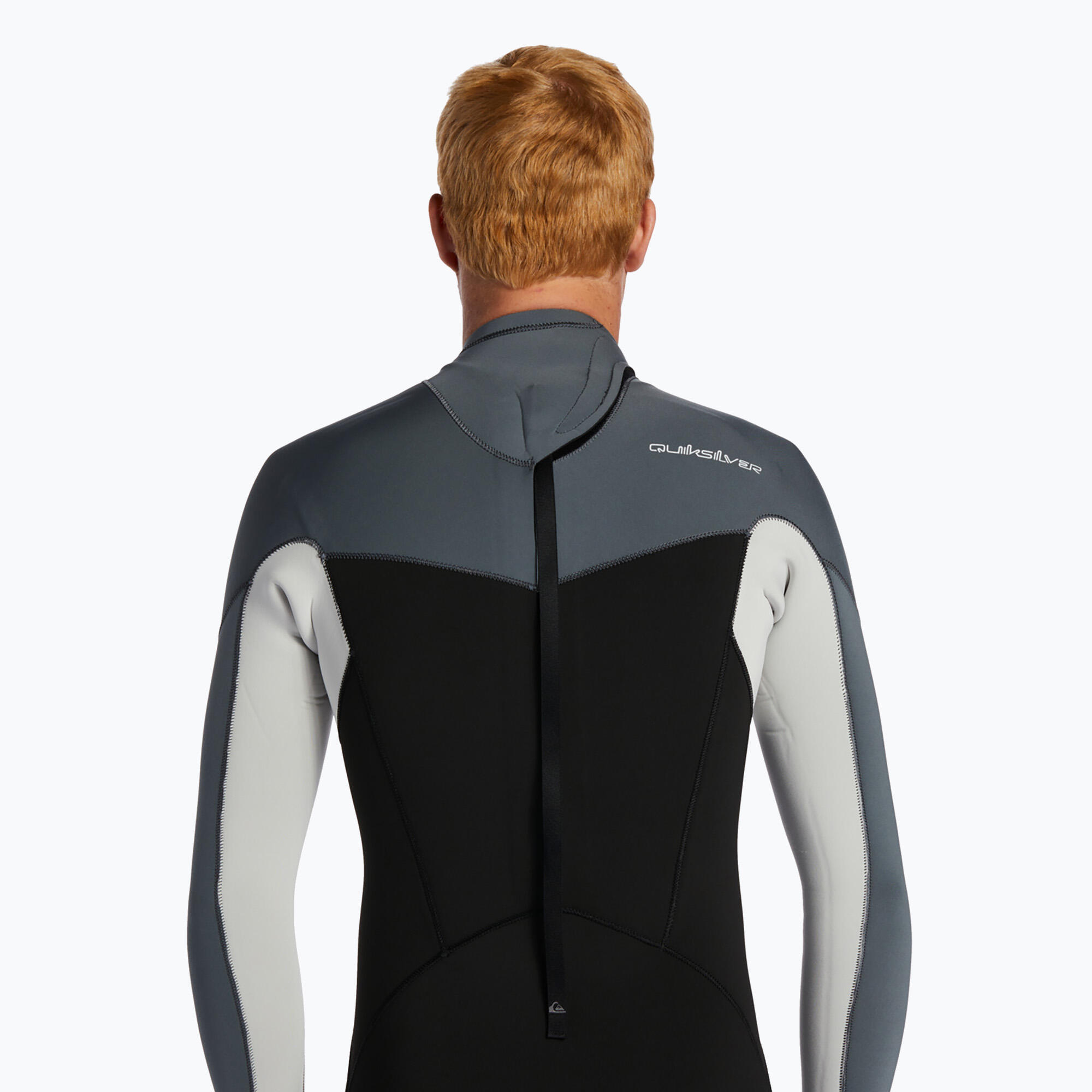 Pianka do pływania męska Quiksilver Everyday Sessions 3/2 mm Back Zip black/ash 5/5