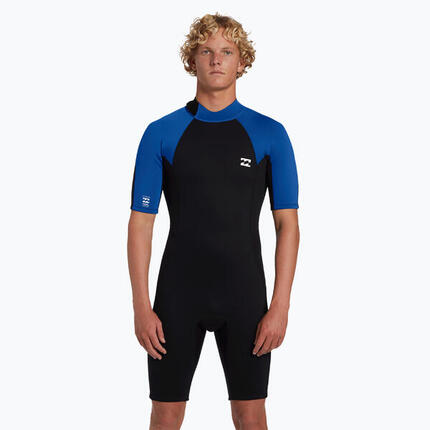Pianka do pływania męska Billabong 2 mm Foil Back Zip Spring mid blue